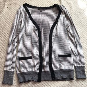 Striped cardigan